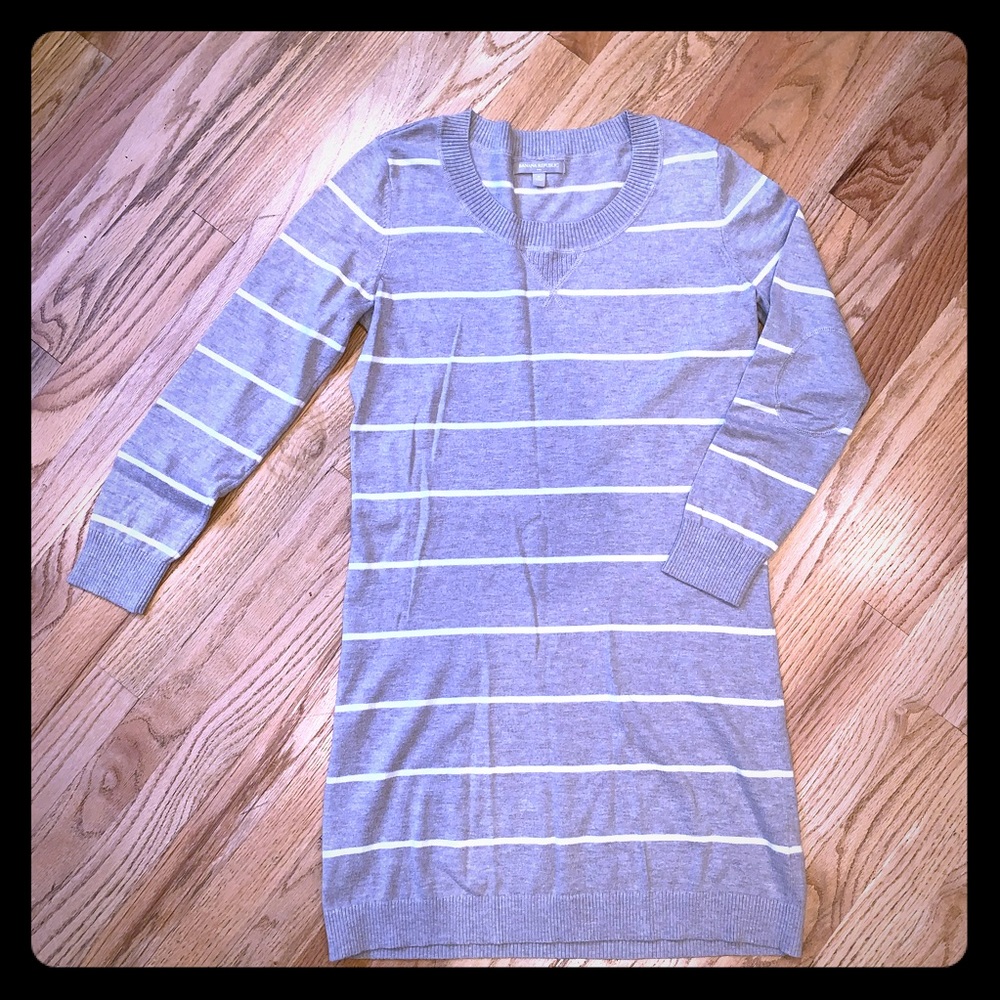 Banana Republic striped sweater dress